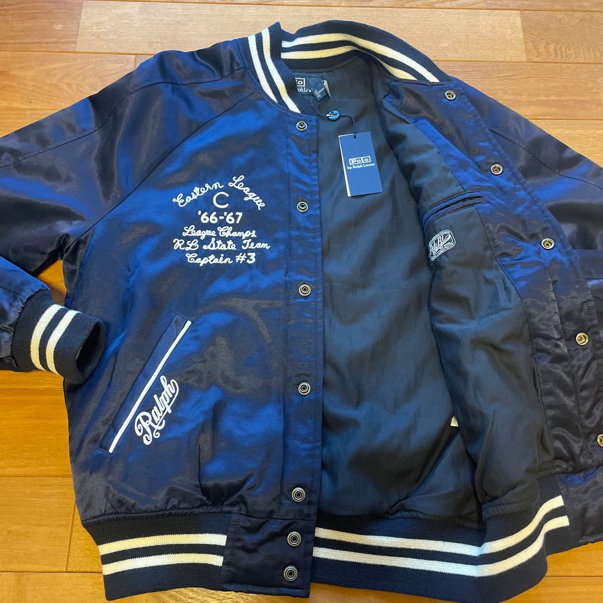新品】ポロラルフローレン ネイビー スタジャン Sサイズ｜Yahoo!フリマ