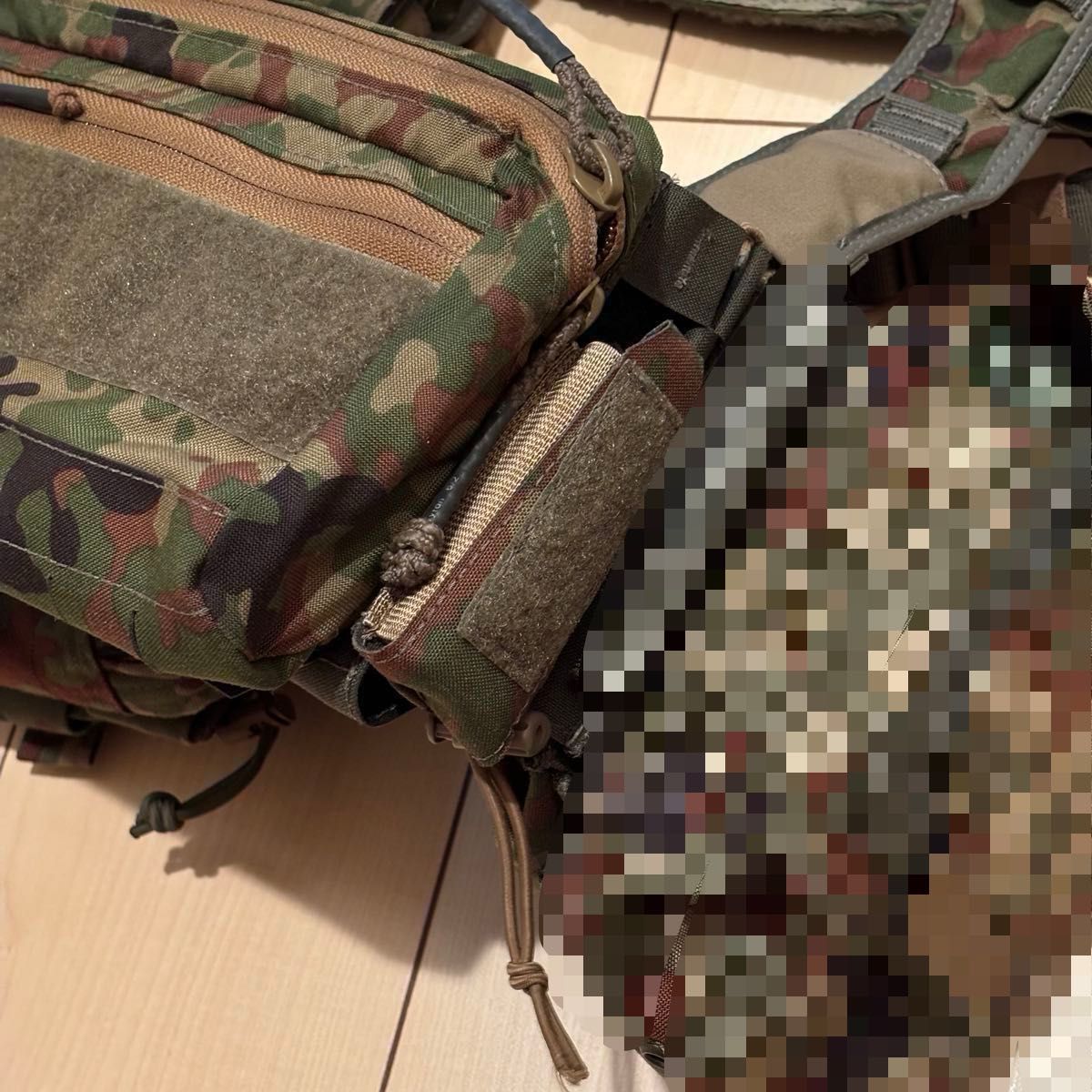4 d t g チェストリグ セット 陸自迷彩 四度戦術装備 自衛隊 chest rig