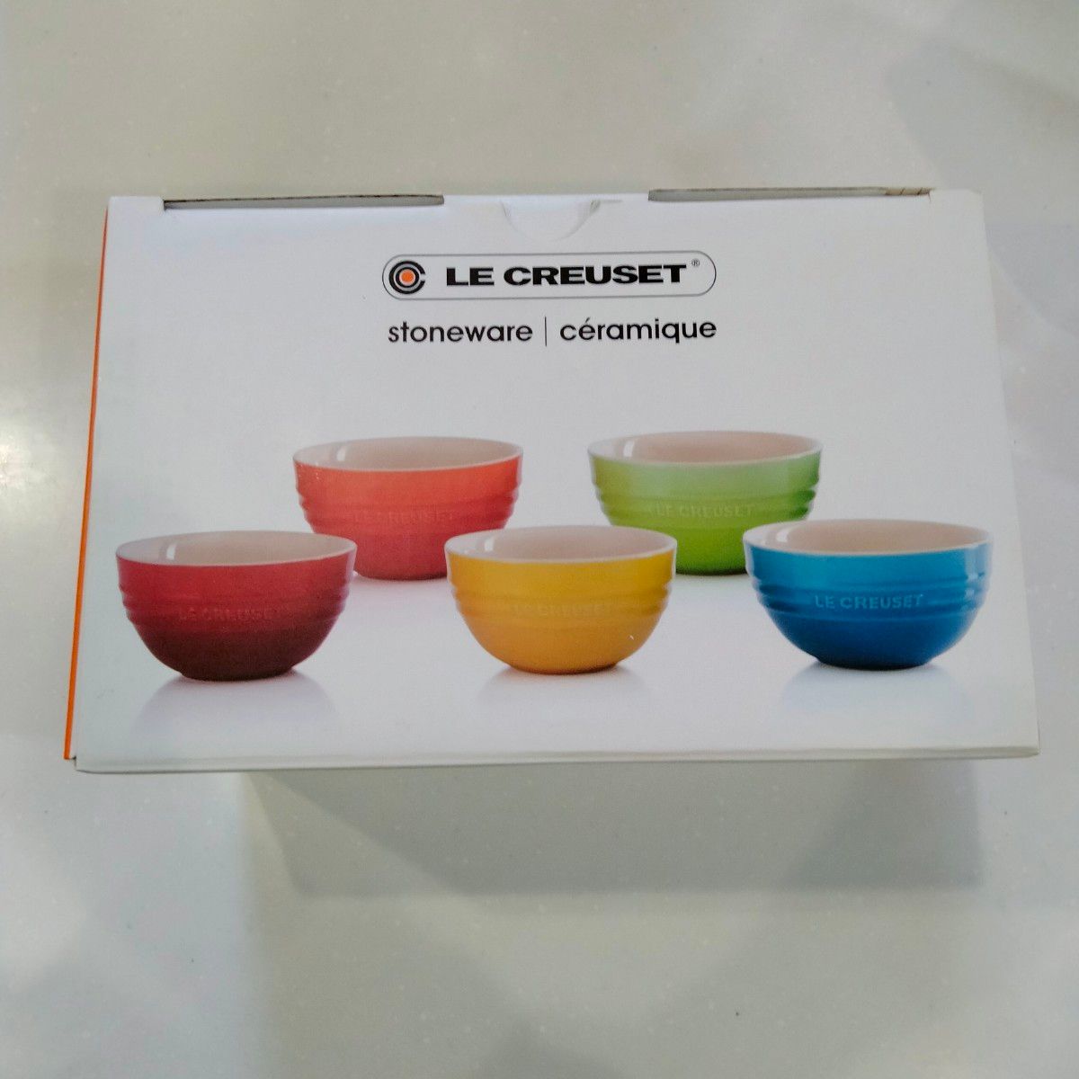 ル・クルーゼ 茶碗 ライス・ボール 直径12cm レインボー｜Yahoo!フリマ