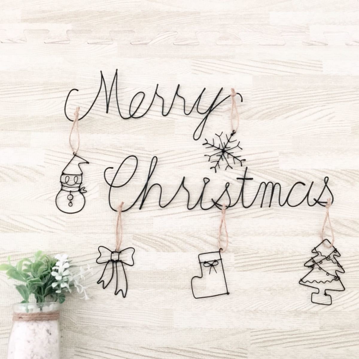 ワイヤークラフト クリスマス ガーランド｜Yahoo!フリマ（旧PayPayフリマ）