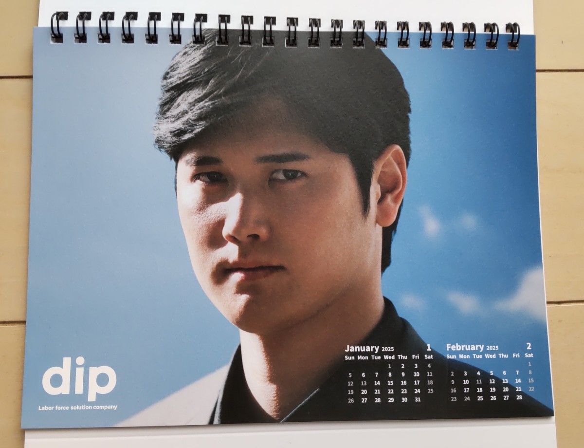 新品 未使用 dip 大谷翔平2025年 卓上カレンダー｜Yahoo!フリマ（旧