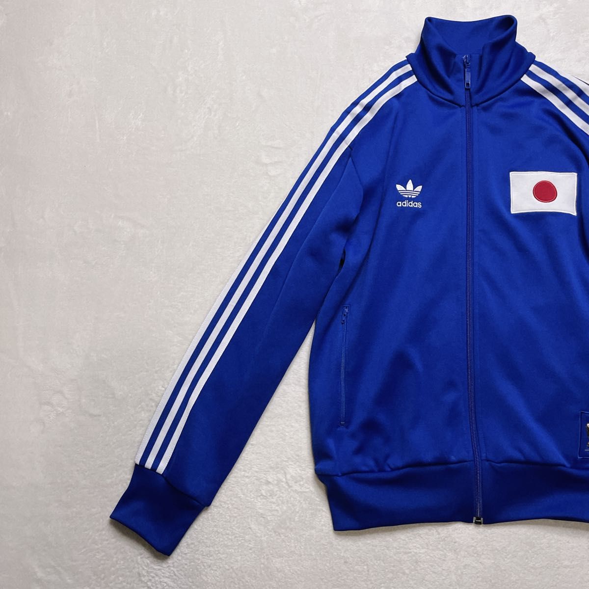 希少 adidas トラックジャケット 青 NIPPON ジャージ 上｜Yahoo!フリマ