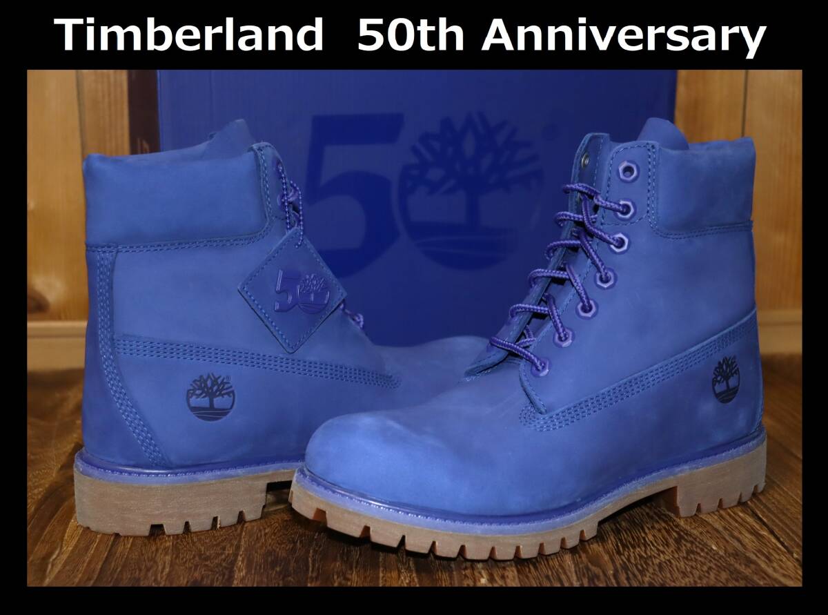 送料無料 即決【未使用】Timberland 50th Anniversary プレミアム 6