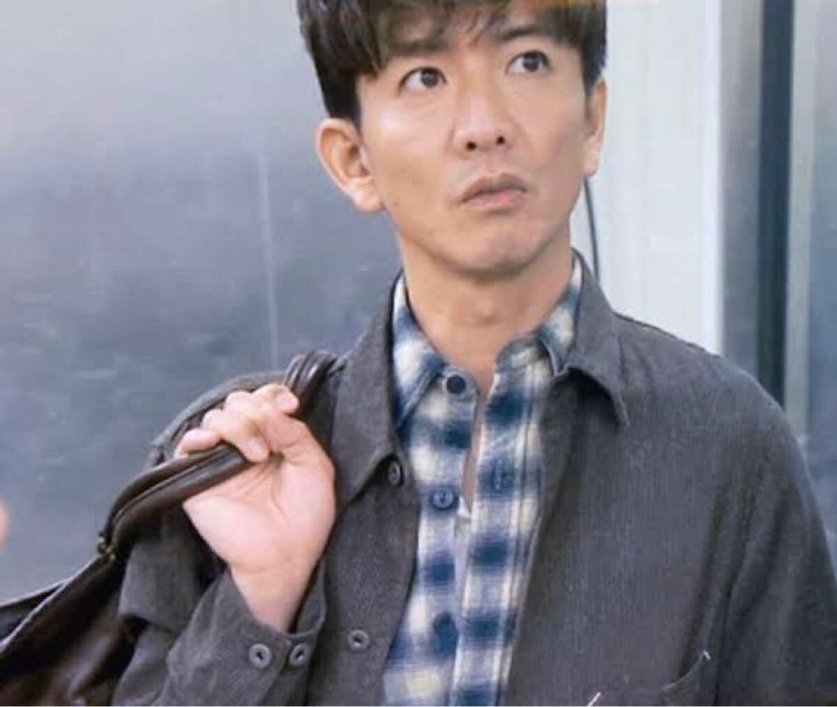 キムタク着】RRL “Ombre Work Shirt” L オンブレ チェック ワーク