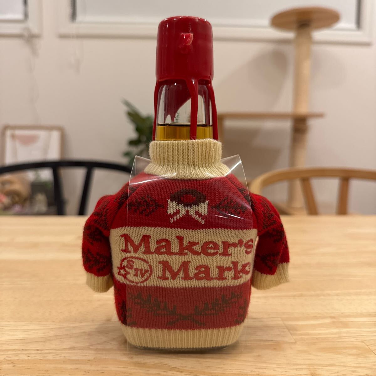 Maker's Mark ① メーカーズマーク クリスマス セーター ウィスキー