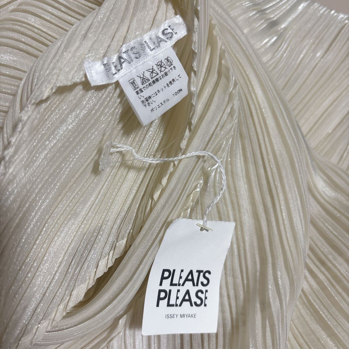 タグ付き PLEATS PLEAS ISSEY MIYAKE プリーツプリーズ マダムT