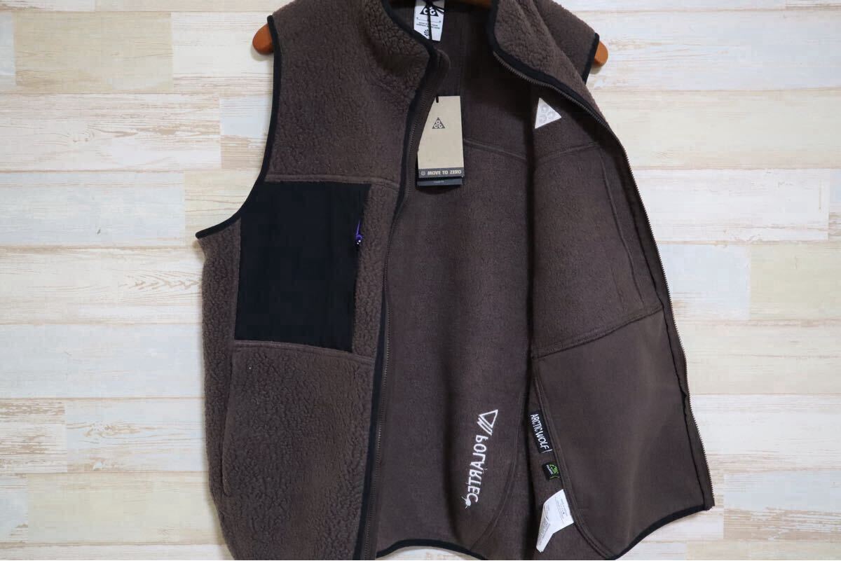 新品 Mサイズ NIKE ACG ナイキ ACG Arctic Wolf VEST メンズ フリース