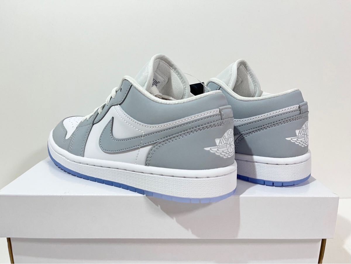 新品】23 5㎝ NIKE WMNS AIR JORDAN 1 LOW WOLF GREYナイキ ウィメンズ