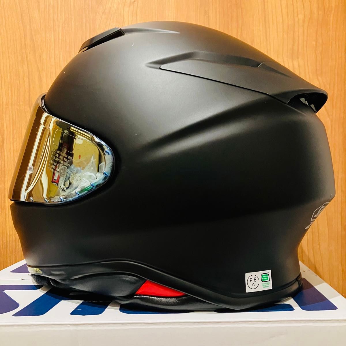 SHOEI Z-8 純正ファイヤーオレンジ＋純正ピンロックシート ミラー