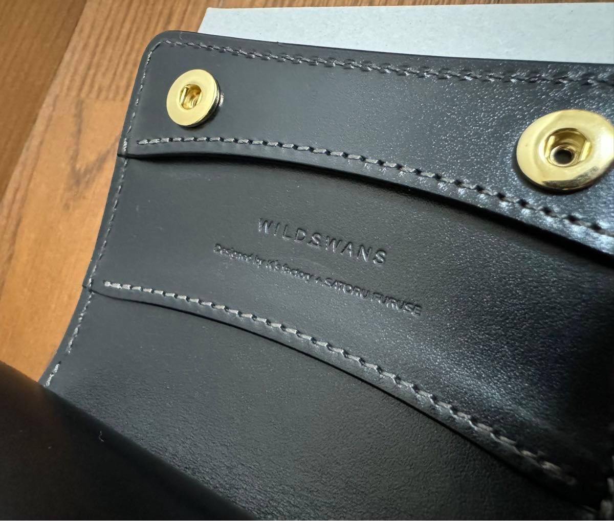 WILDSWANS 墨染ポロサス kf003 ワイルドスワンズ クロコダイル サドル