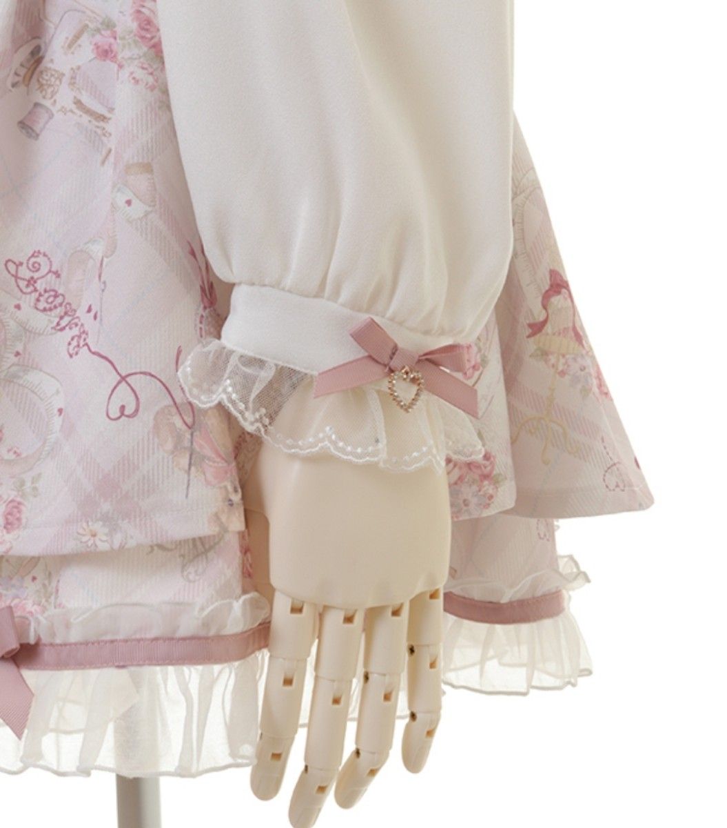 新品 正規品 LIZ LISA リズリサ Sewing Bear柄セットアップ 上下セット