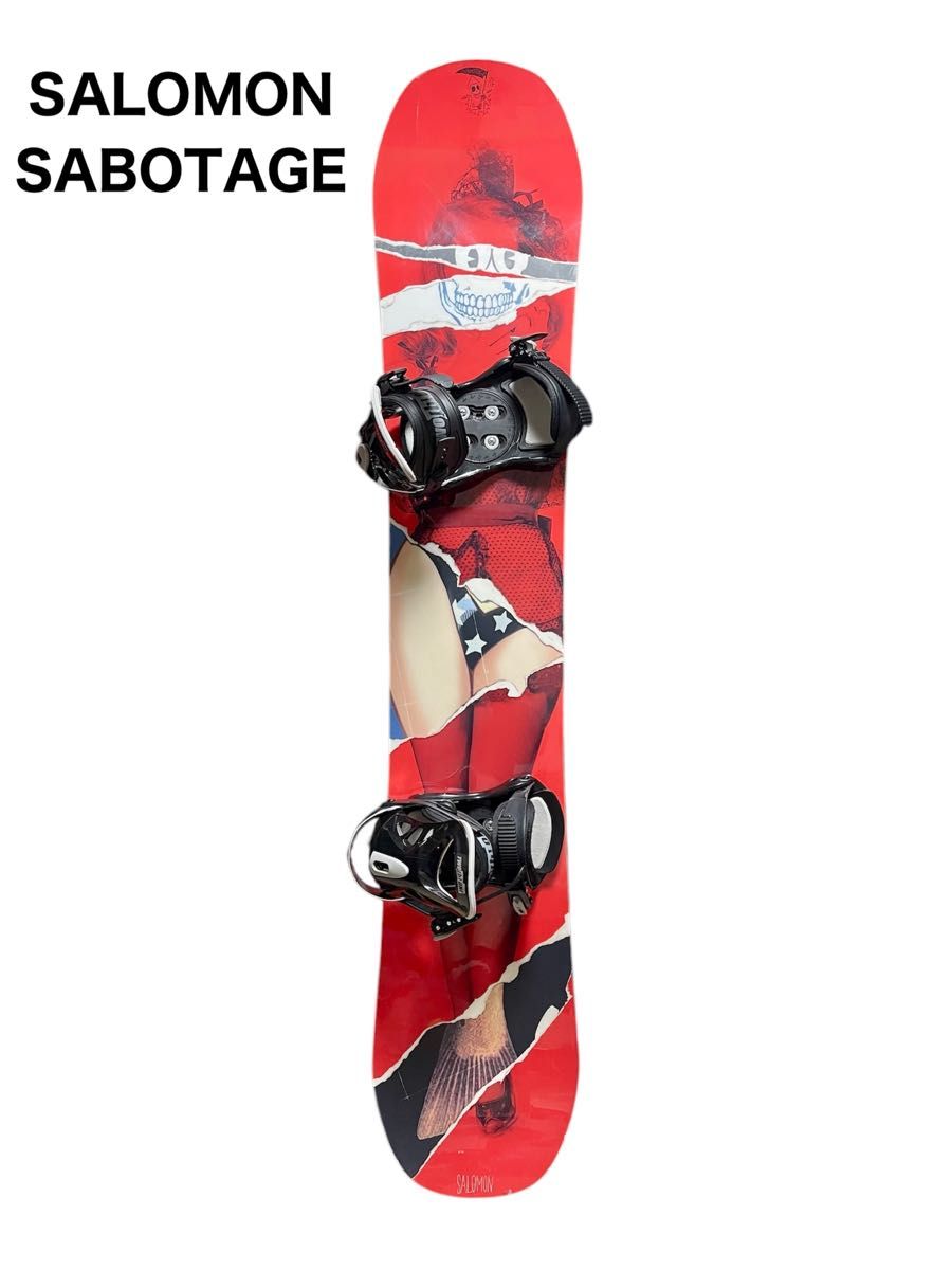 サロモン SALOMON スノーボード サボタージュ SABOTAGE 2015 154cm