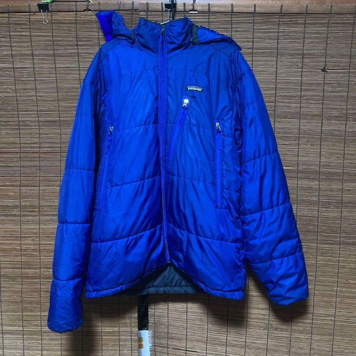 パタゴニア パフジャケット patagonia 01年（L）中古 レアサイズ 青
