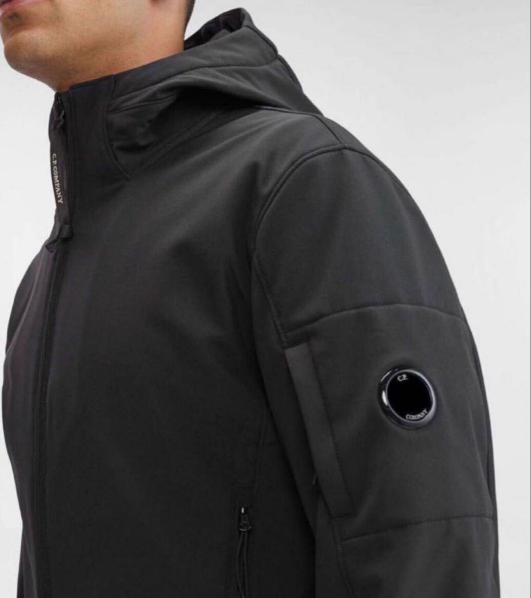 新品 CP COMPANY シーピーカンパニー レンズ フード ソフトシェル