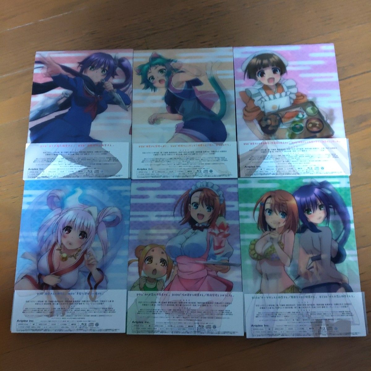 Blu-ray ゆらぎ荘の幽奈さん 1巻から6巻 完全生産限定版 OAD1巻から3巻