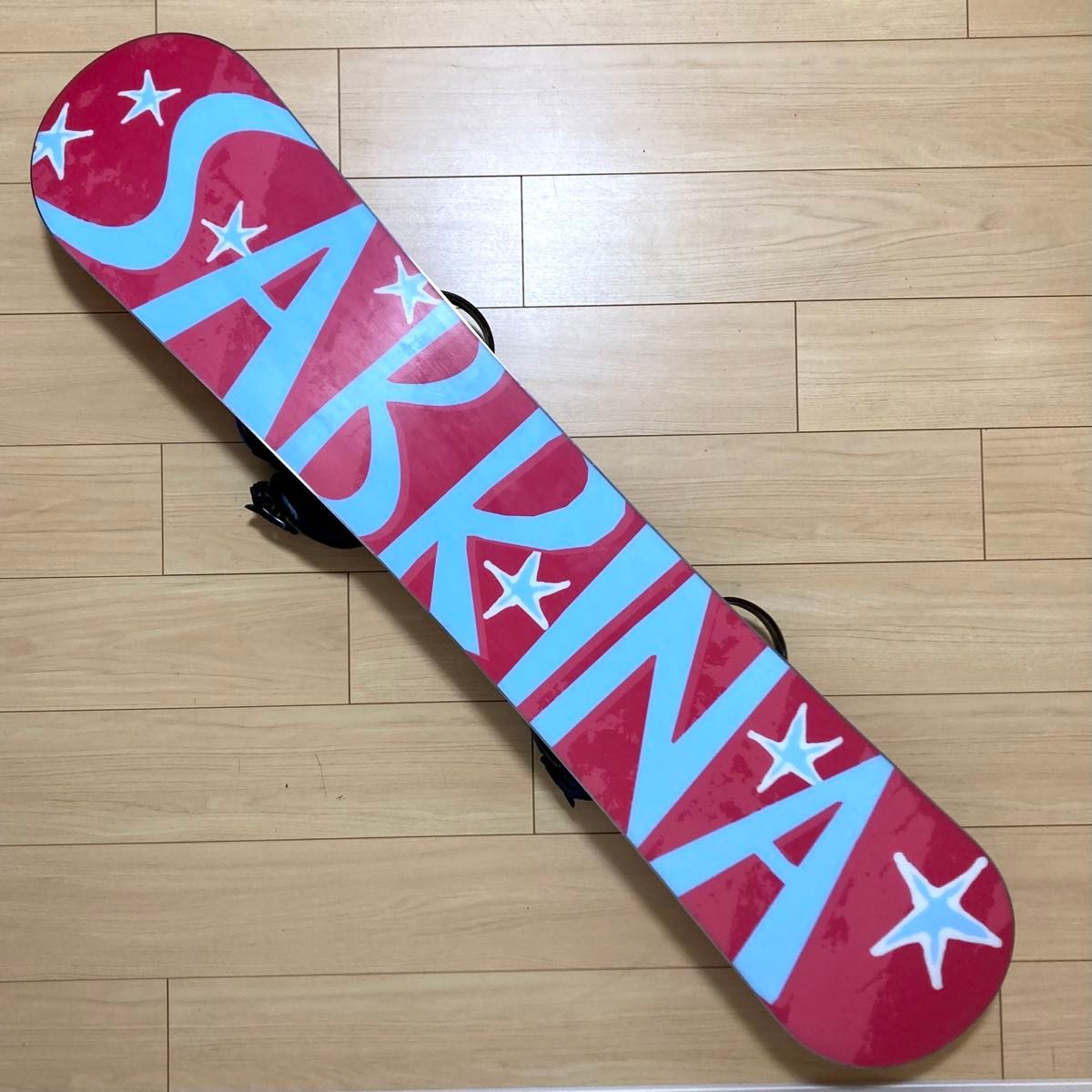レディース スノーボードセット 板 138cm ビンディング ケース付き