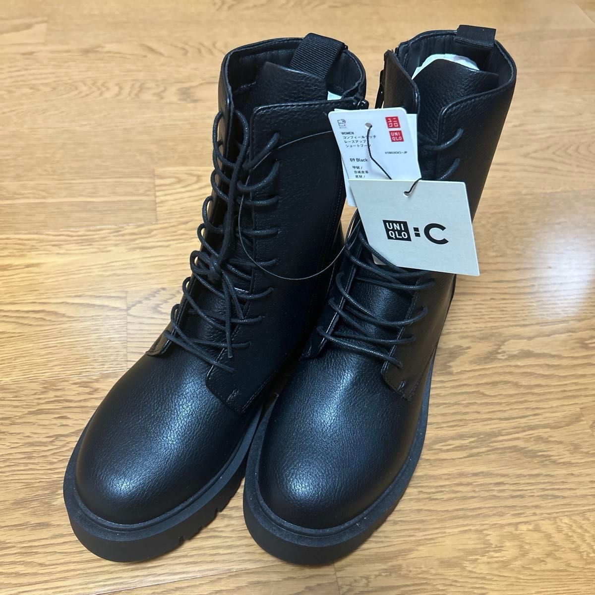 年末限定価格】ユニクロC コンフィールタッチレースアップショート