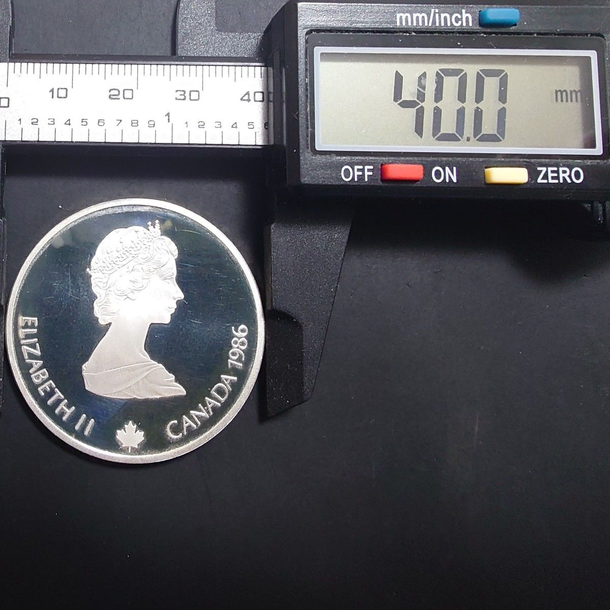 1987年 カナダ銀貨 20ドル カルガリーオリンピック記念銀貨 SV925