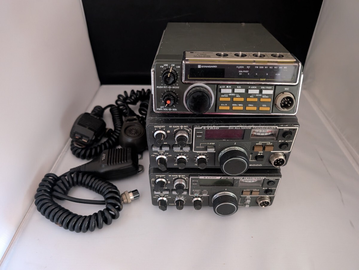 TRIO TR-9000G TR-9000 STANDARD C5800 マイク付き 2m オールモード