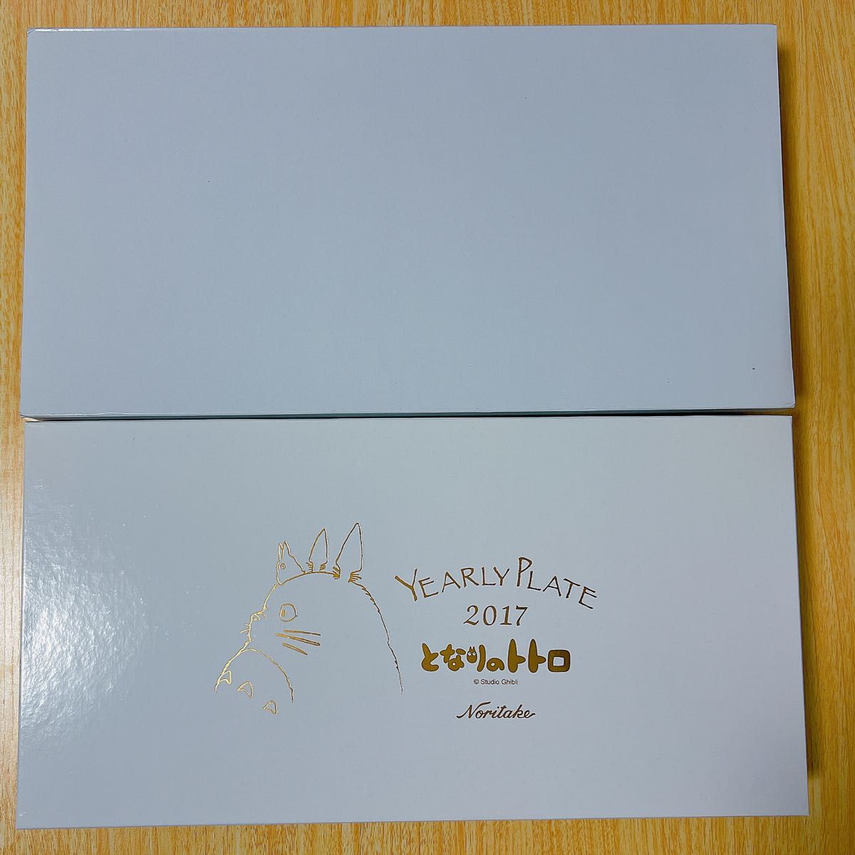 となりのトトロ イヤリープレート 2017年 ペア Noritake スタジオ