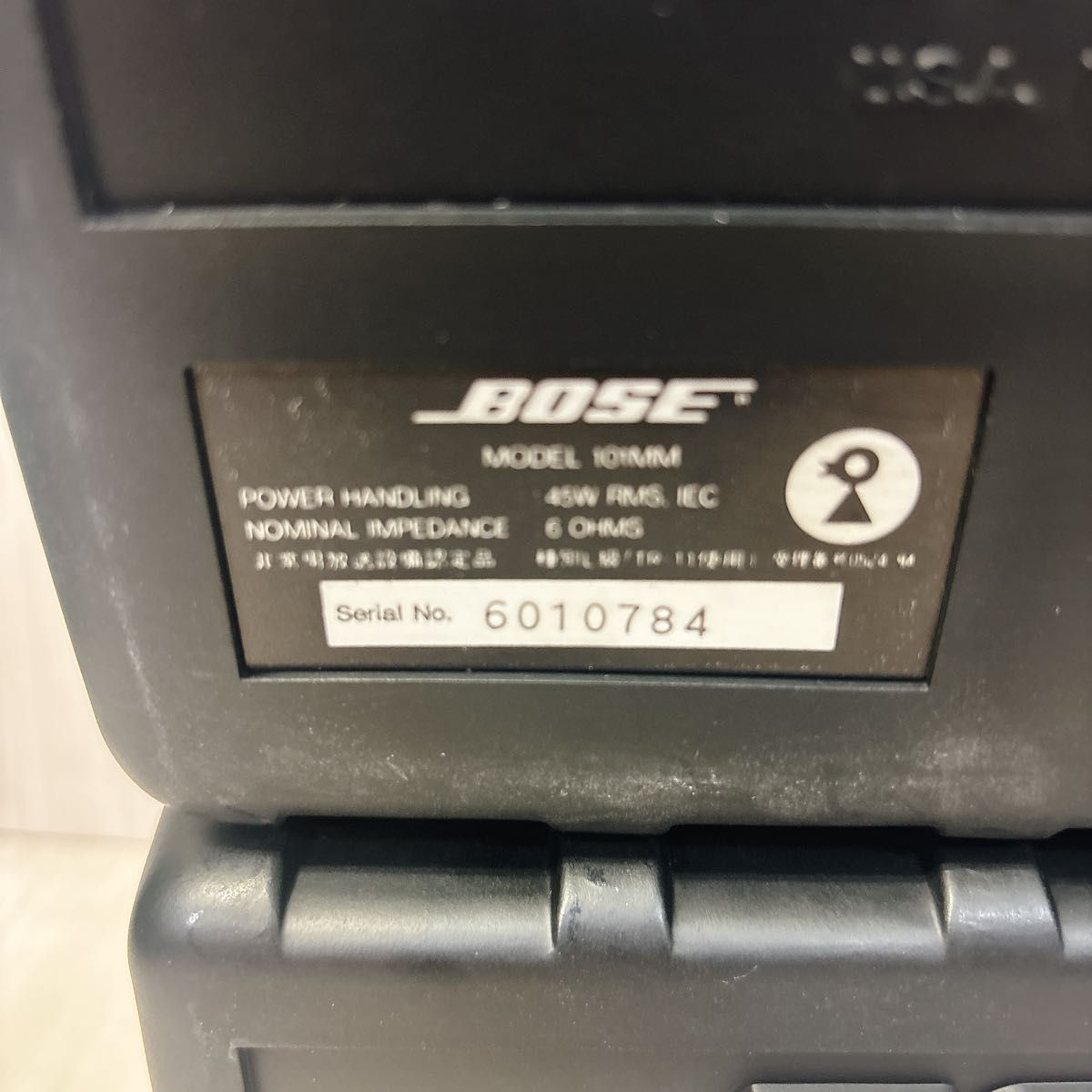 美品】連番 Bose 101MM 鳥マーク スピーカー 2個セット｜Yahoo!フリマ