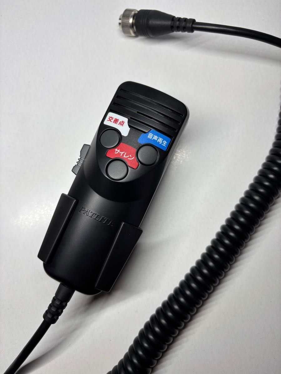 サイレンアンプ)パトライト製SAP-500R＋SAP-520RB-Jアンプ用マイク付き
