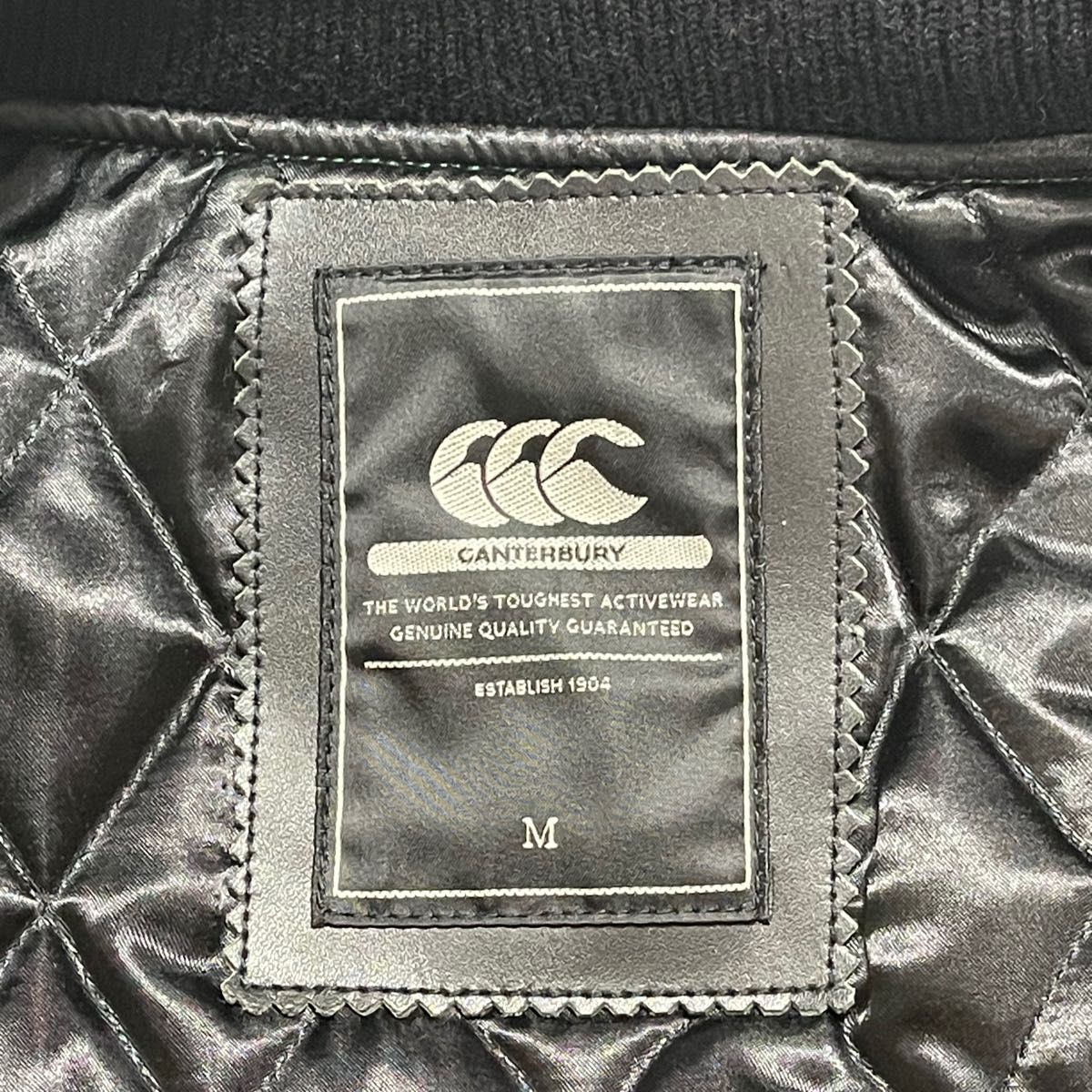カンタベリー スタジャン 袖レザー フルデコ canterbury M｜Yahoo