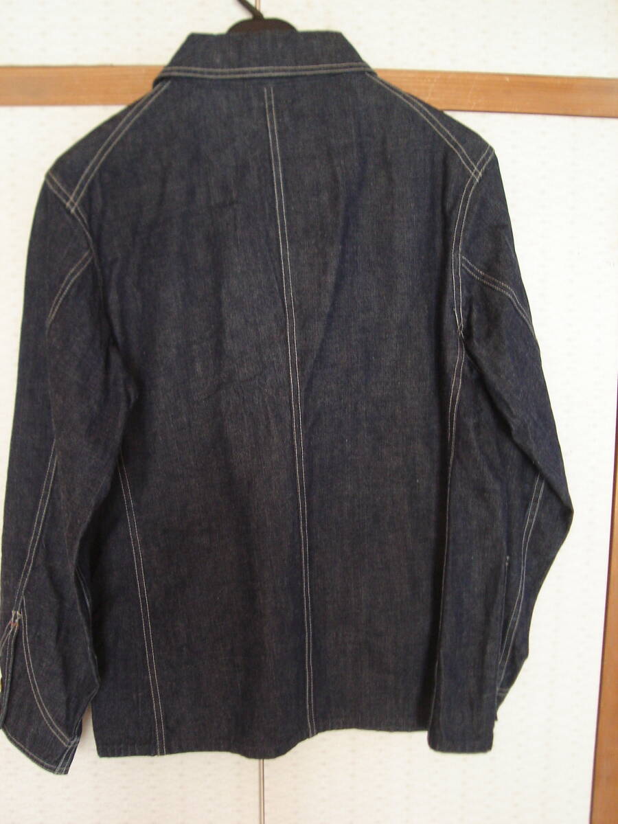 Yahoo!オークション - atlast&co デニムカバーオール lot.650 38 atlas