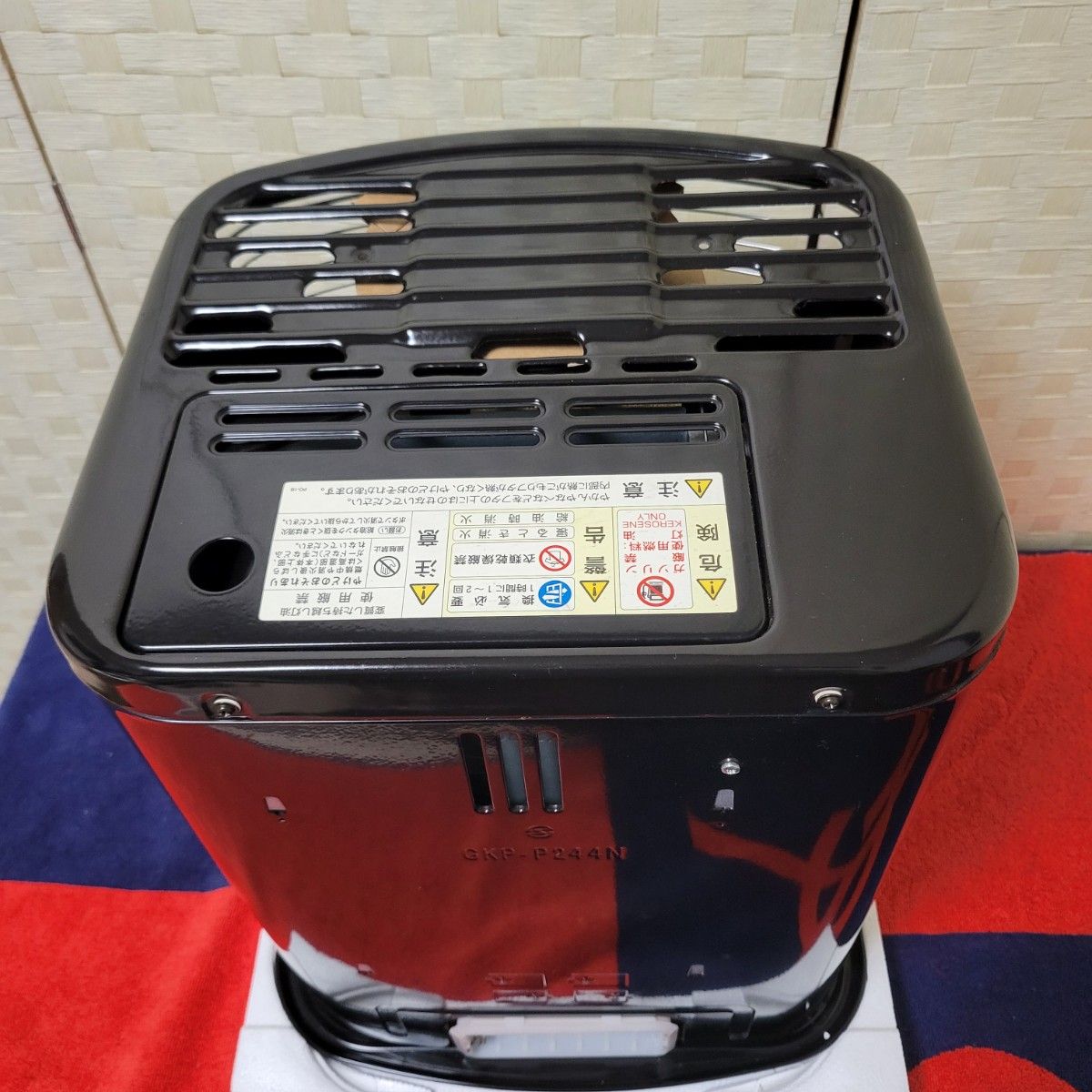 未使用】greenwood グリーンウッド 品番 GKP-P244N 石油ストーブ 自然