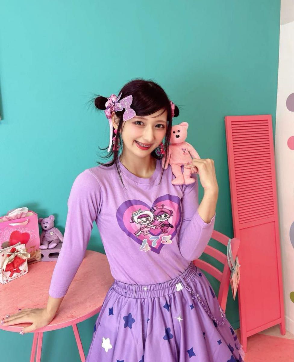 新品未開封】しなこちゃん 新作 ロングTシャツ 歯ラ歯ラ 120｜Yahoo