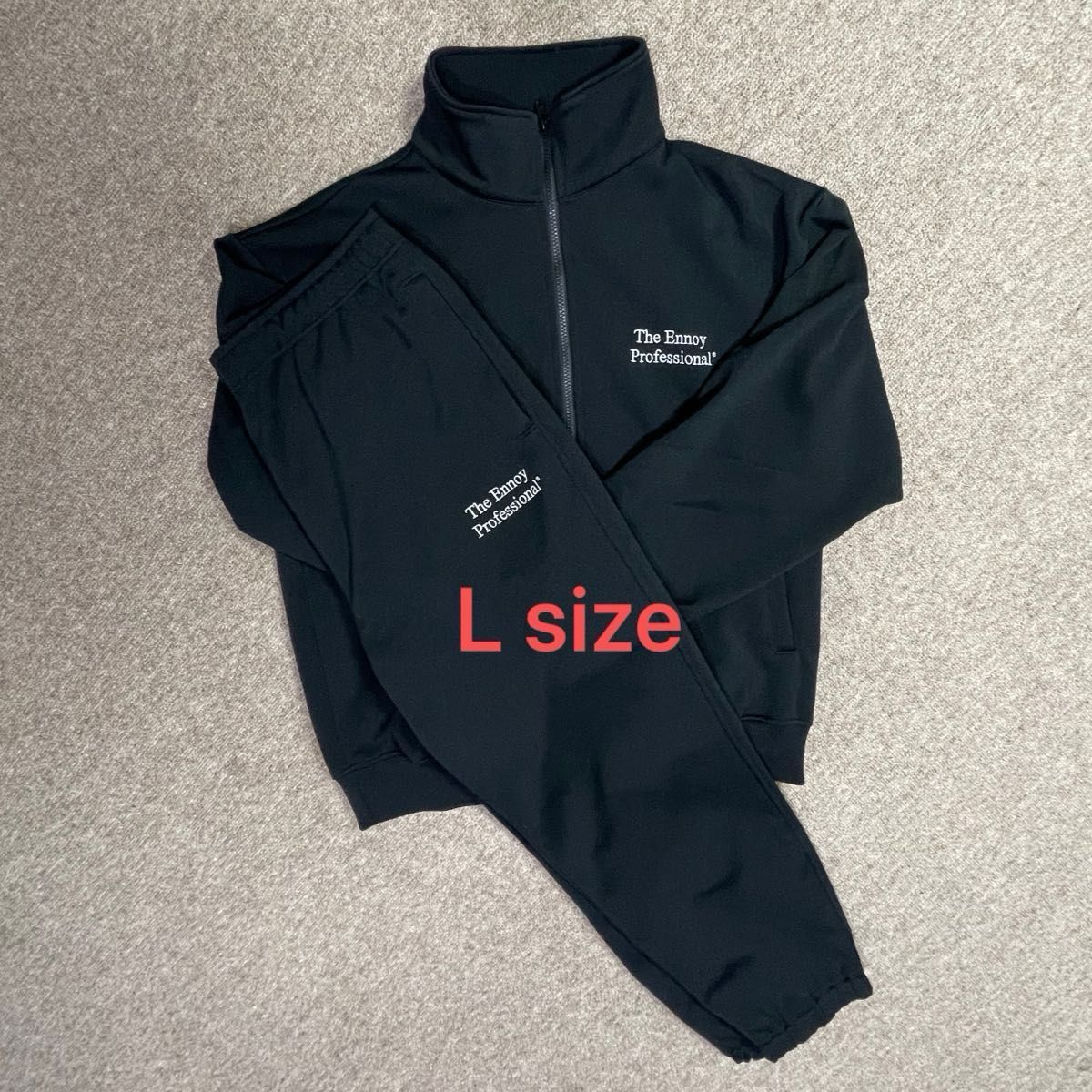 ENNOY TRACK SUIT トラックスーツ Lサイズ エンノイ｜Yahoo!フリマ（旧