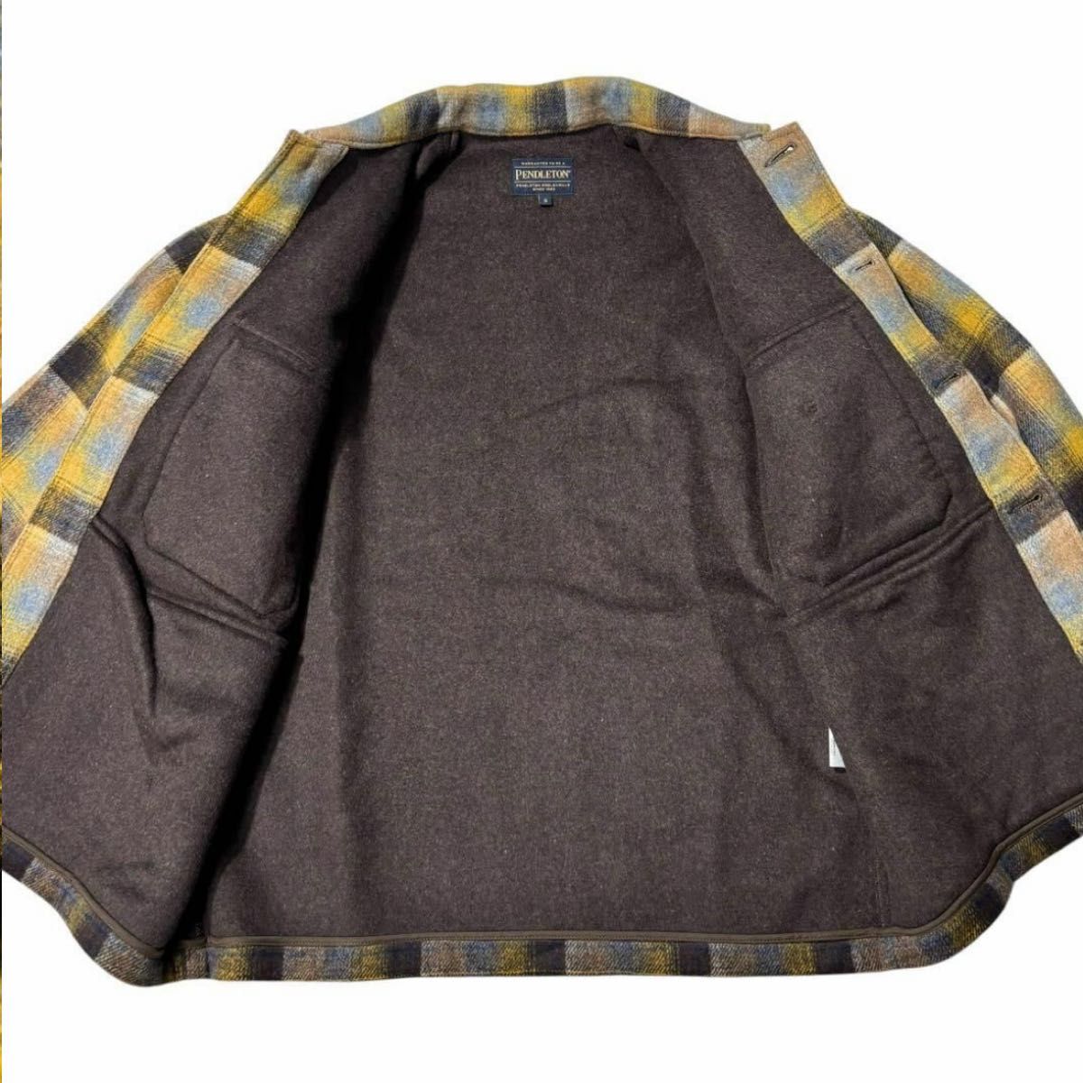 美品 PENDLETON ペンドルトン CPOシャツジャケット ウール チェック