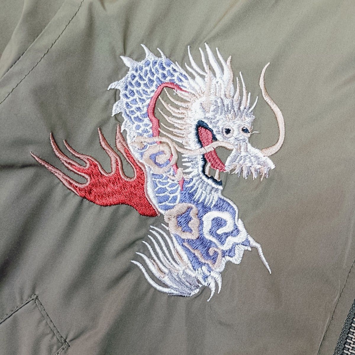 アルファインダストリーズ MA-1 フライトジャケット 刺繍 EDWIN