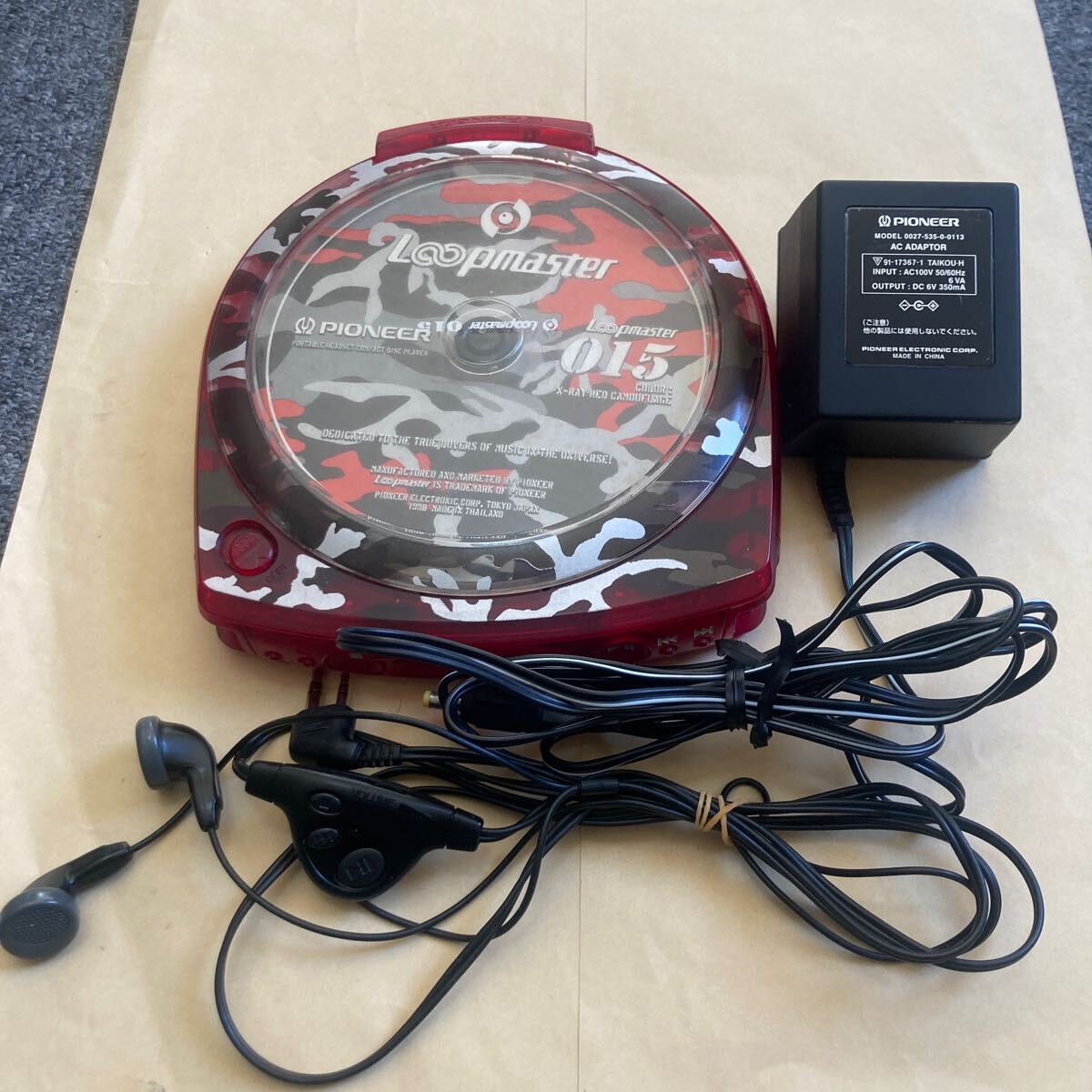 送料無料 Pioneer LOOPMASTER 015 アダプタ リモコン付 パイオニア