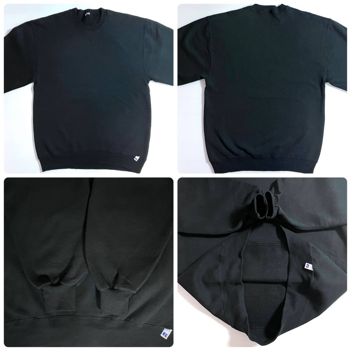 美品 90s 00s RUSSELL ATHLETIC ラッセル アスレチック XLT ブラック