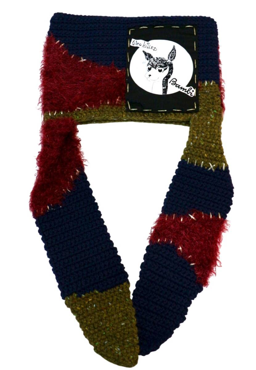 KIDILL × rurumu キディル ルルムウ WHO KILLED BAMBI HAND KNIT
