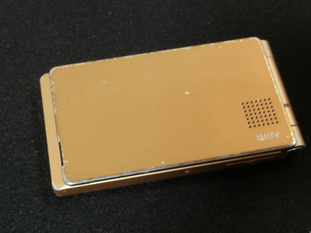 Yahoo!オークション - au 東芝 W55T ゴールド ジャンク扱い ②