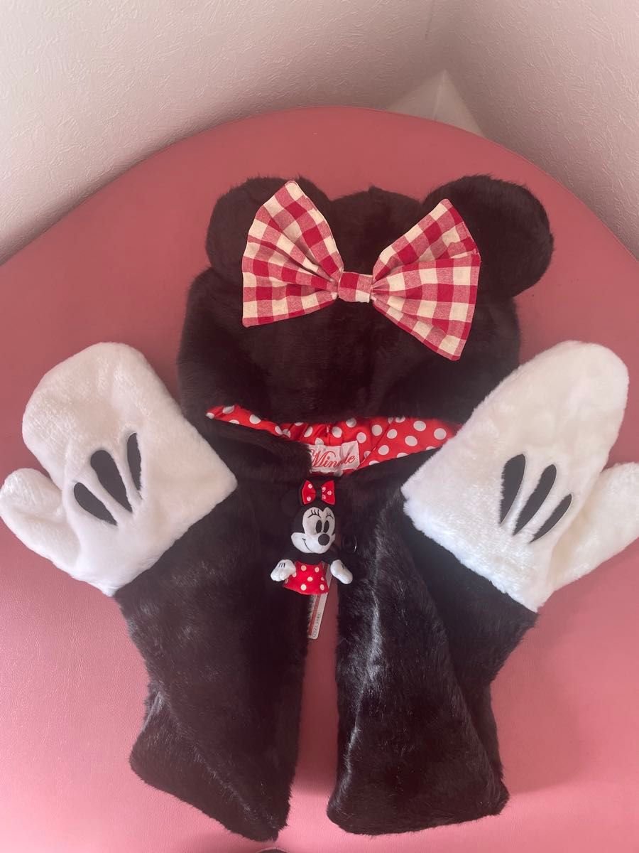 ディズニー ミニーマウス マフラーキャップ｜Yahoo!フリマ（旧PayPay