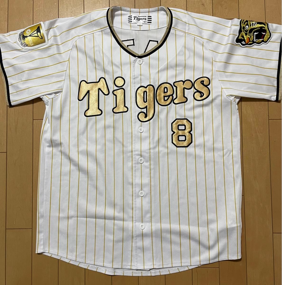 阪神タイガース 佐藤輝明選手 チャンピオンユニフォーム Lサイズ