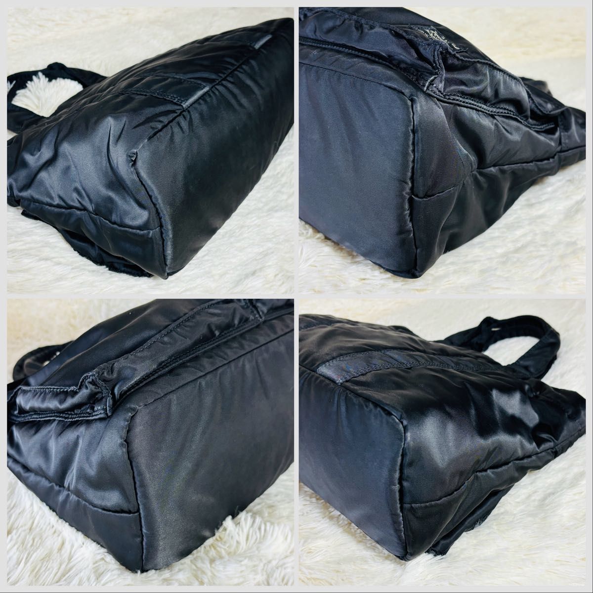 ポーター タンカー ブラック ミニトートバッグ PORTER TANKER トート