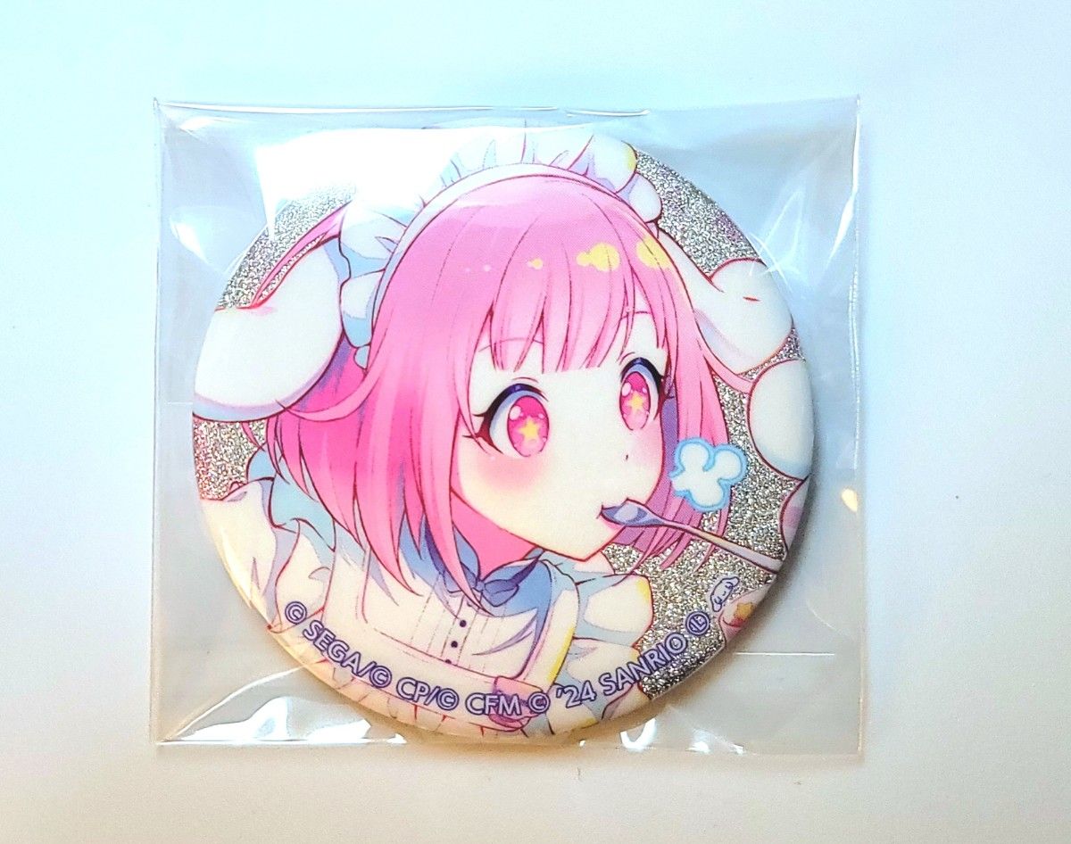 プロジェクトセカイ プロセカ サンリオ グリッター缶バッジC 鳳えむ