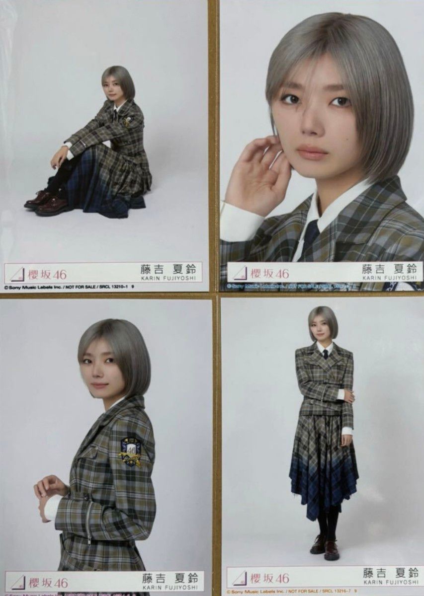 櫻坂46 UDAGAWA GENERATION 封入生写真 藤吉夏鈴 4種4枚 コンプ｜Yahoo