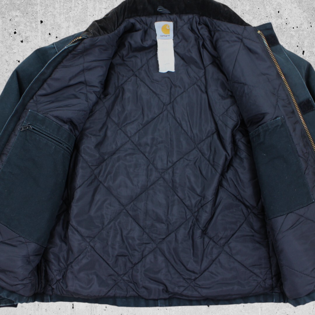 古着 MEXICO製 CARHARTT J002 TRADITIONAL JACKET BLK カーハート