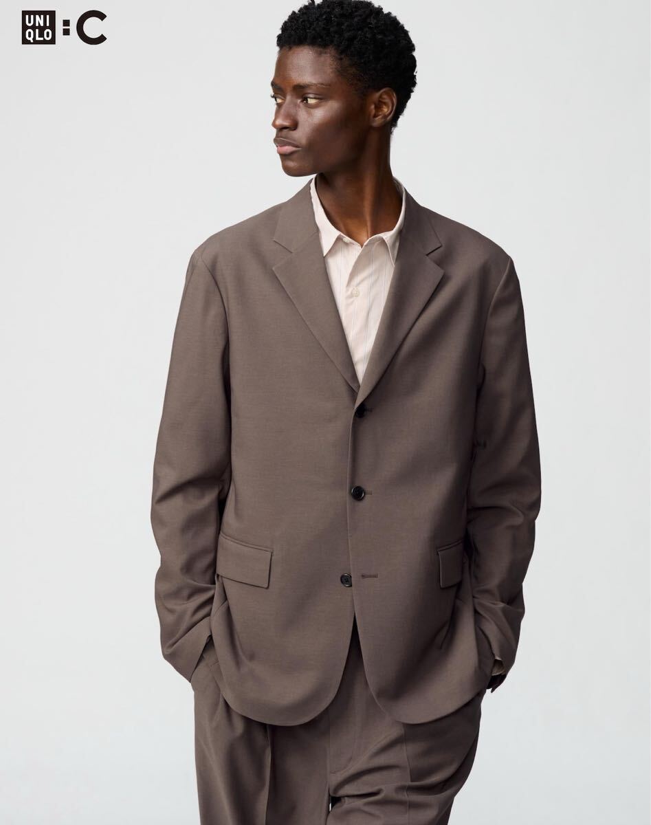 UNIQLO C 感動ジャケット サイズS DARK BROWN 新品｜Yahoo!フリマ（旧