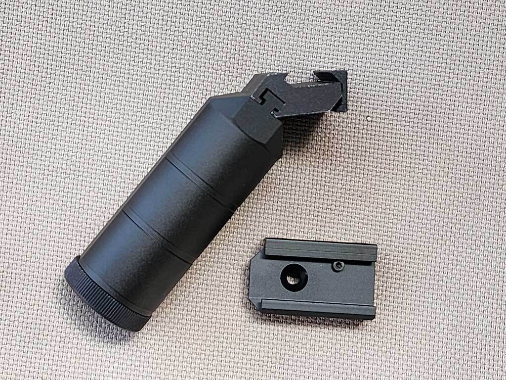 Zenit RK-1 Foregrip on B-25U mount オフセットフォアグリップ