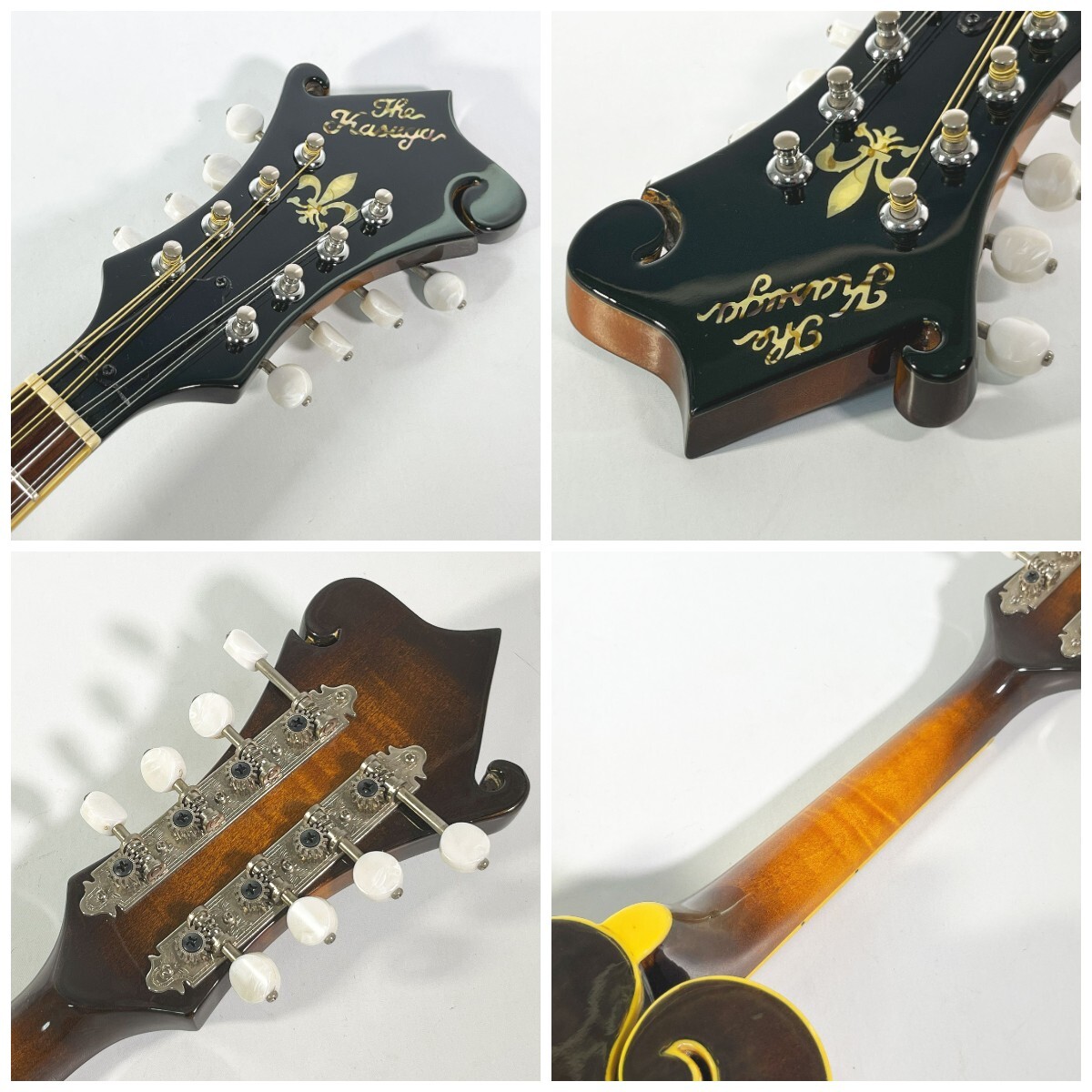 THE KASUGA フラットマンドリン ケース付 F-6 その他楽器 R702072