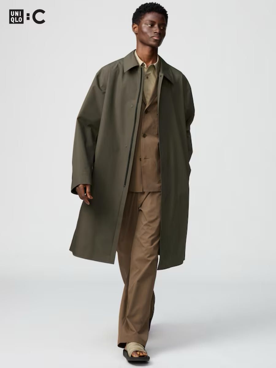 新作 UNIQLO C ブロックテックステンカラーコート 各種 新品未使用