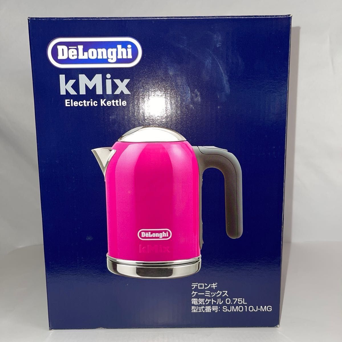 未使用デロンギ ケーミックス電気ケトル SJMO10J 専用箱付 DeLonghi
