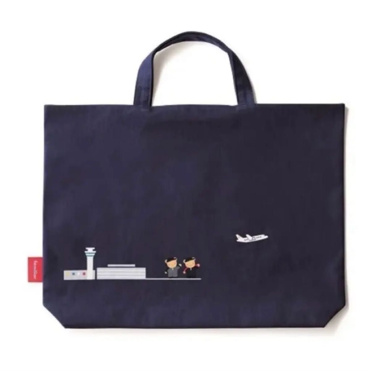 新品 JAL オリジナル 機内販売限定 ファミリア レッスンバッグ トート