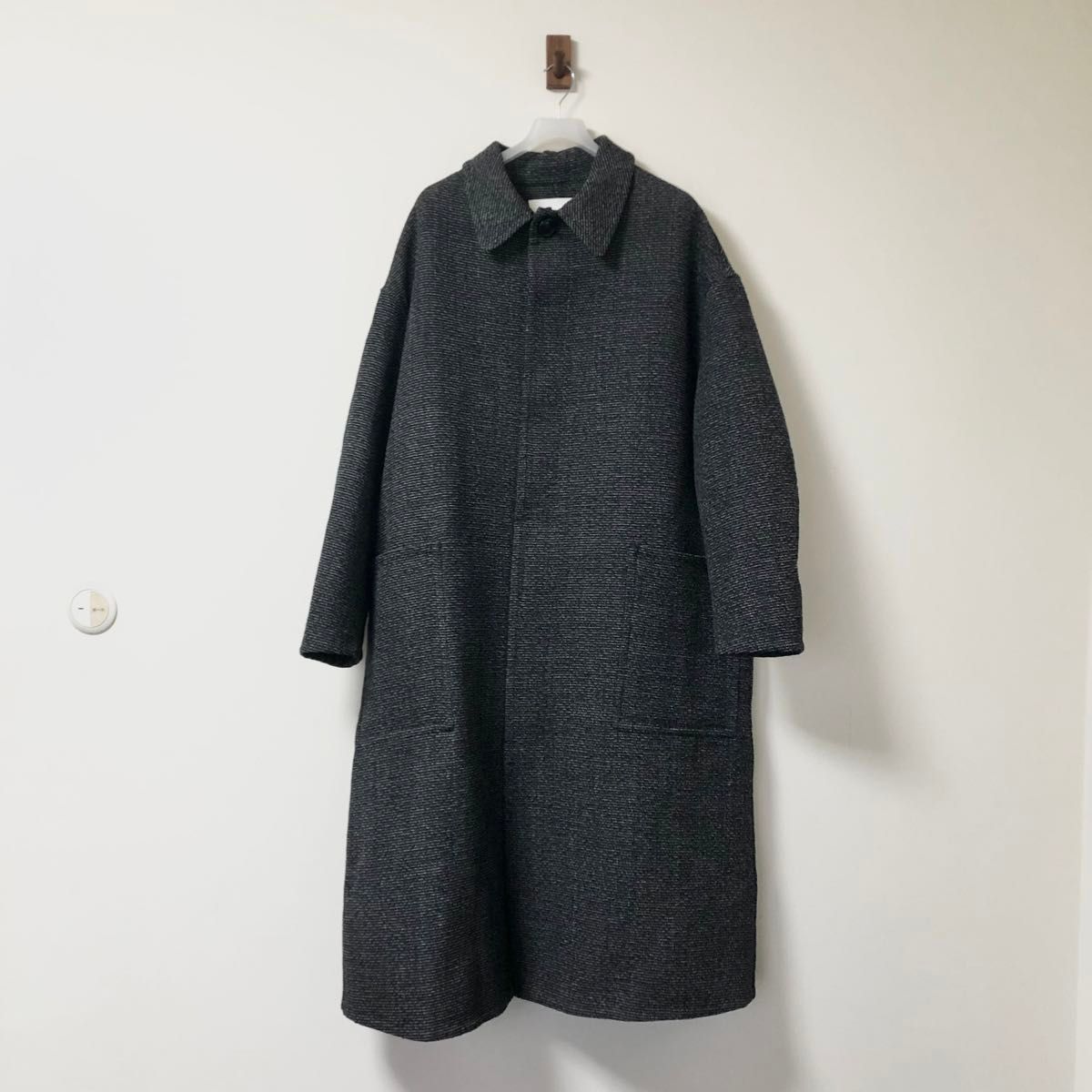 美品 AMI PARIS ami alexandre mattiussi アミ ステンカラー ロング